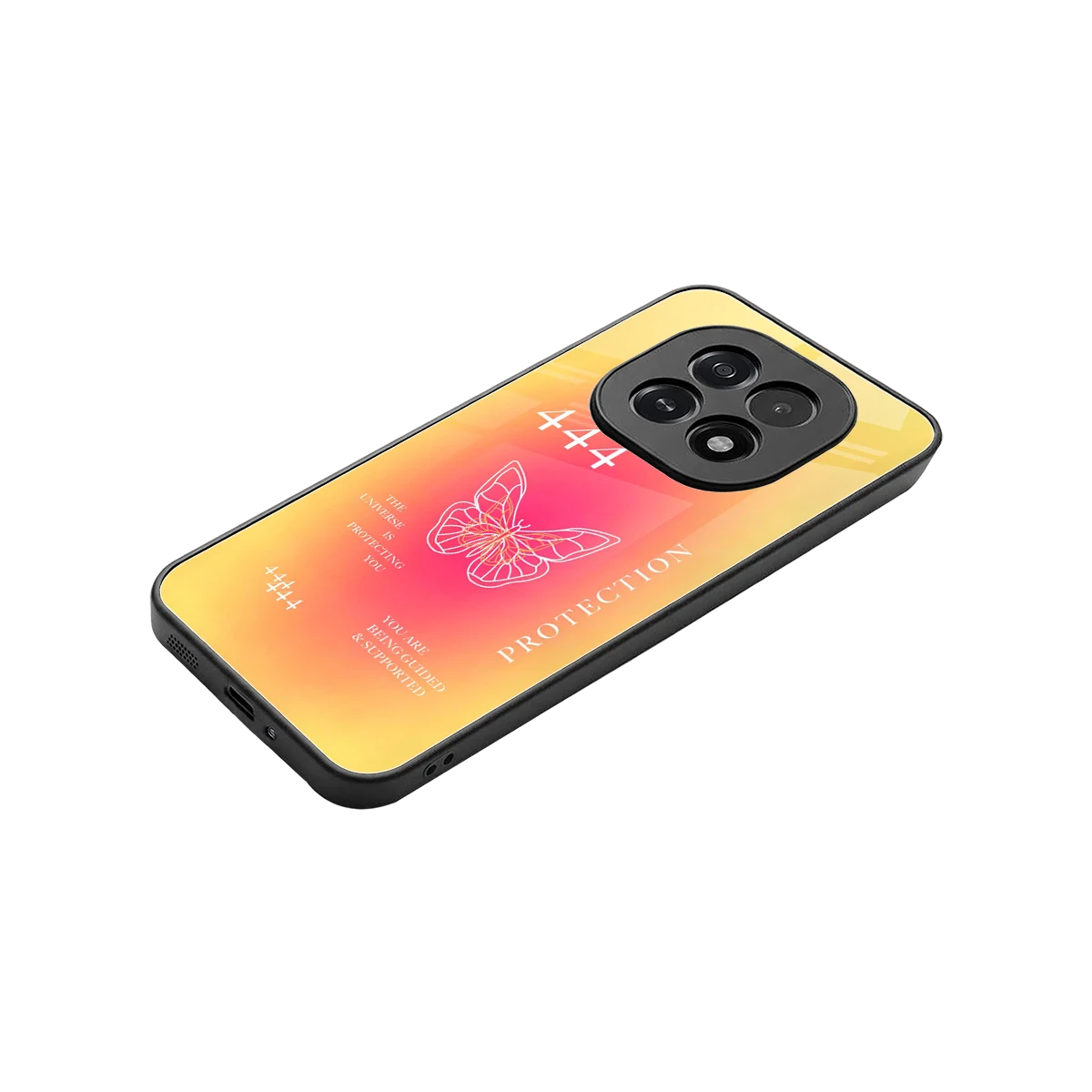 Radiant 444 stylish phone case for oppo f29 5g | glossy glass and slim fit