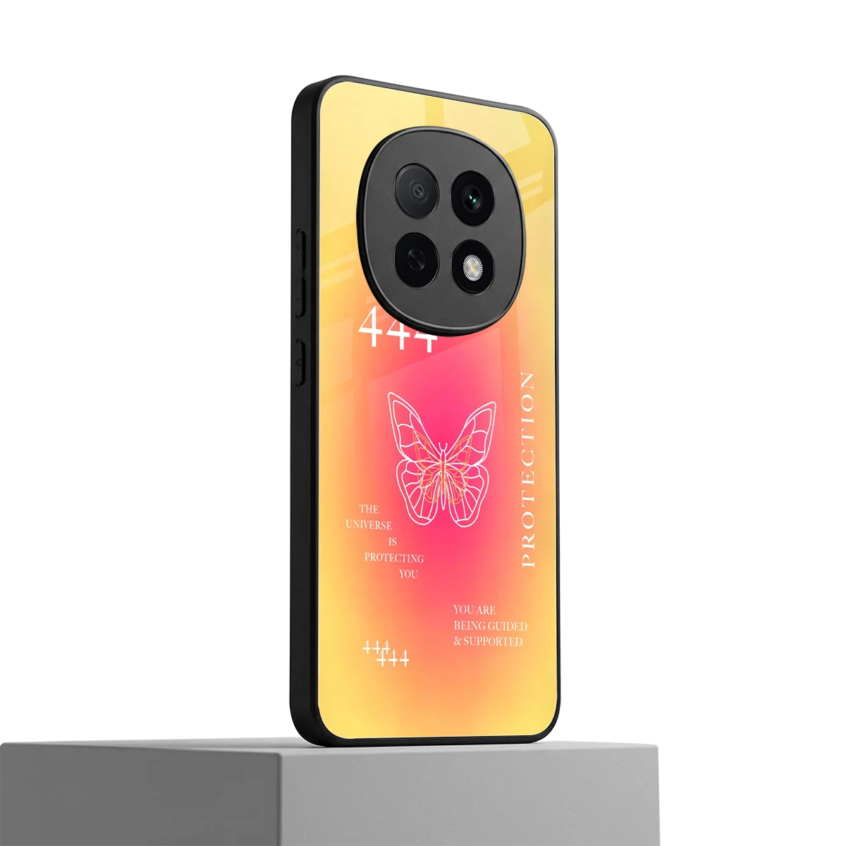 Radiant 444 oppo f29 pro 5g mobile cover | shockproof glass phone case