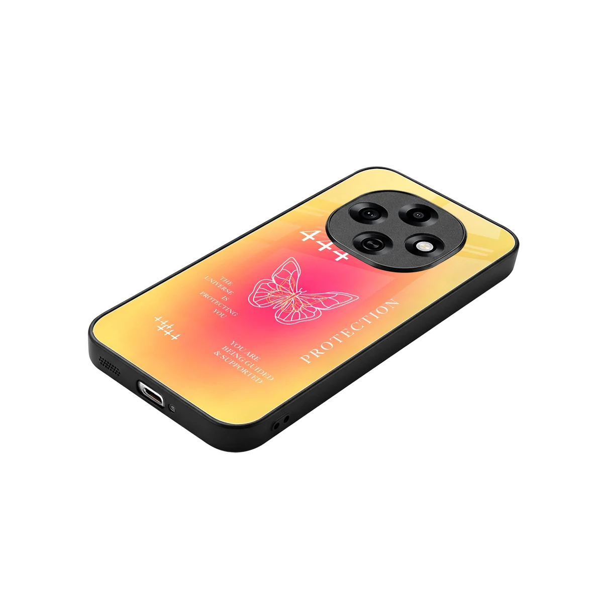 Radiant 444 stylish phone case for oppo f31 pro 5g | glossy glass and slim fit