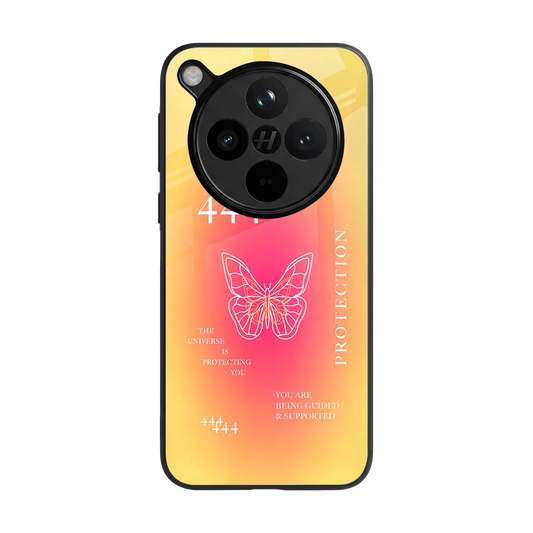 Radiant 444 back phone cover | glass case for oppo find x8