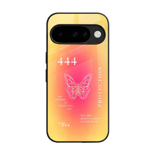 Radiant 444 back phone cover | glass case for google pixel 10