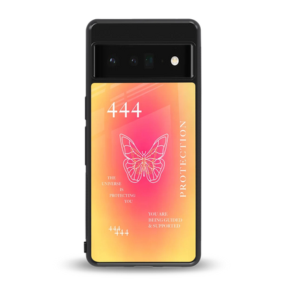 Radiant 444 back phone cover | glass case for google pixel 6 pro