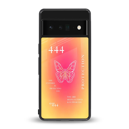 Radiant 444 back phone cover | glass case for google pixel 6 pro