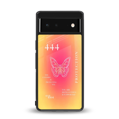 Radiant 444 back phone cover | glass case for google pixel 6