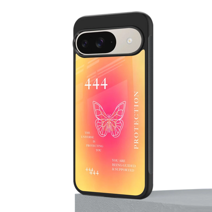 Radiant 444 google pixel 9 mobile cover | shockproof glass phone case