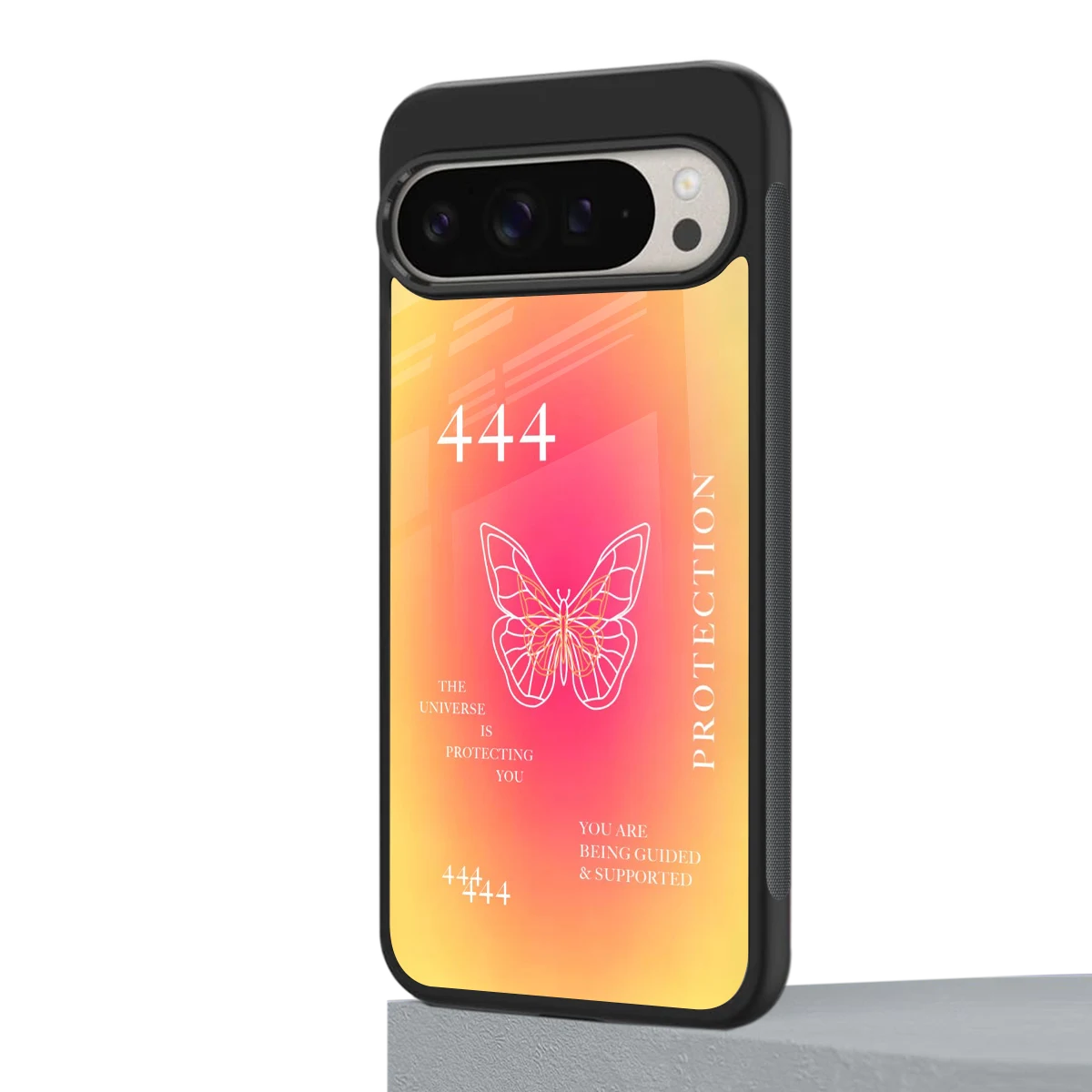 Radiant 444 google pixel 9 pro mobile cover | shockproof glass phone case