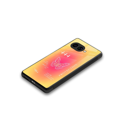 Radiant 444 stylish phone case for google pixel 10a | glossy glass and slim fit