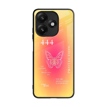 Radiant 444 back phone cover | glass case for redmi 12 5g