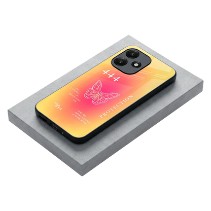 Radiant 444 stylish phone case for redmi 12 5g | glossy glass and slim fit