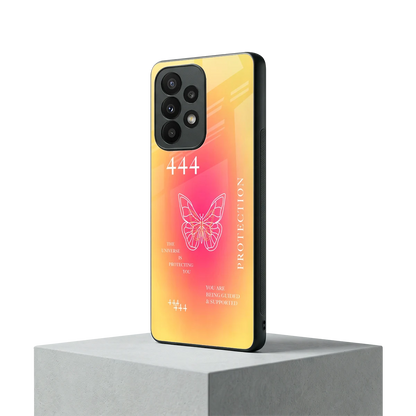 Radiant 444 samsung galaxy a23 mobile cover | shockproof glass phone case