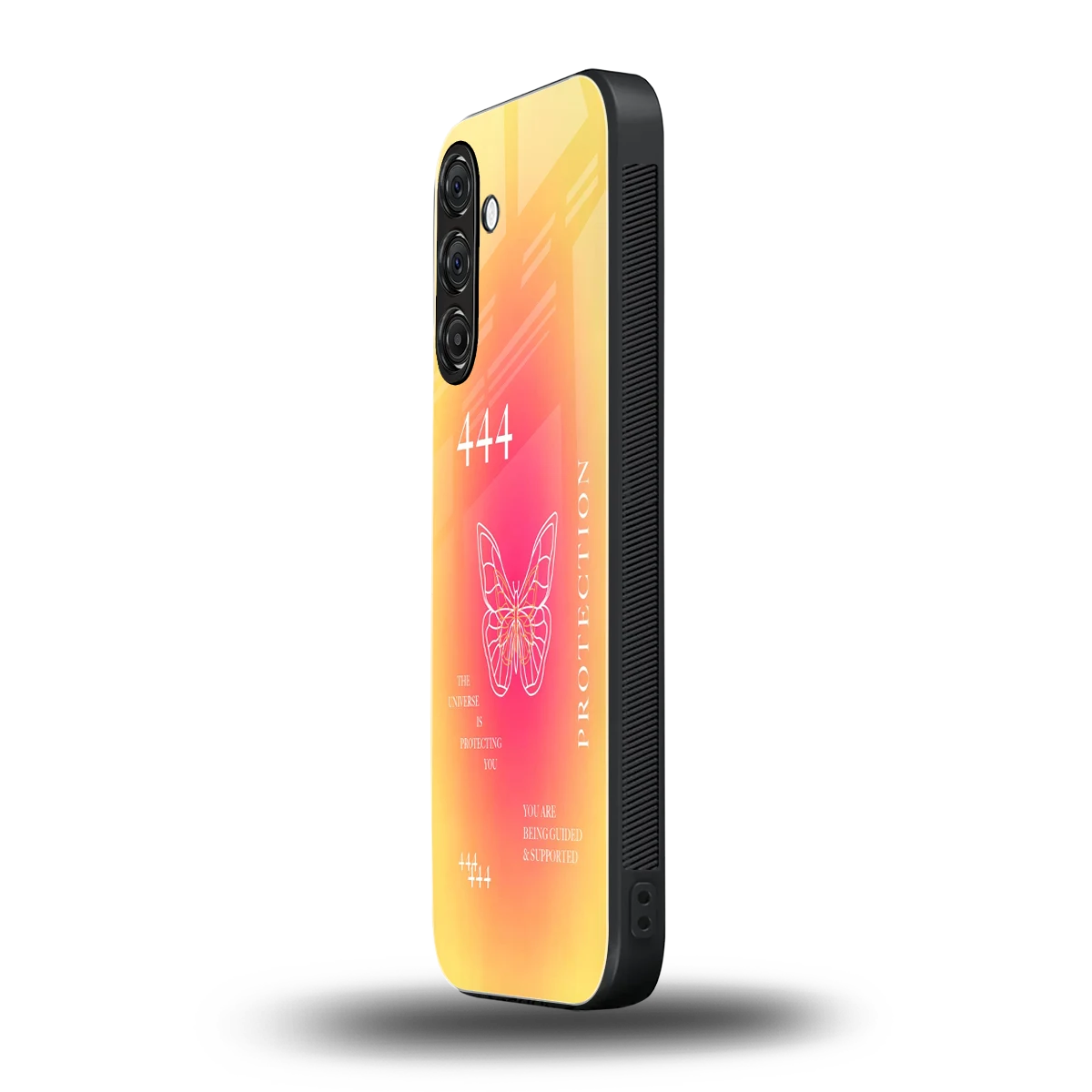 Radiant 444 samsung galaxy a55 5g mobile cover | shockproof glass phone case