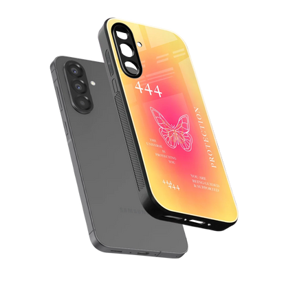 Radiant 444 sleek samsung galaxy a37 5g cover with tempered glass back and TPU edges
