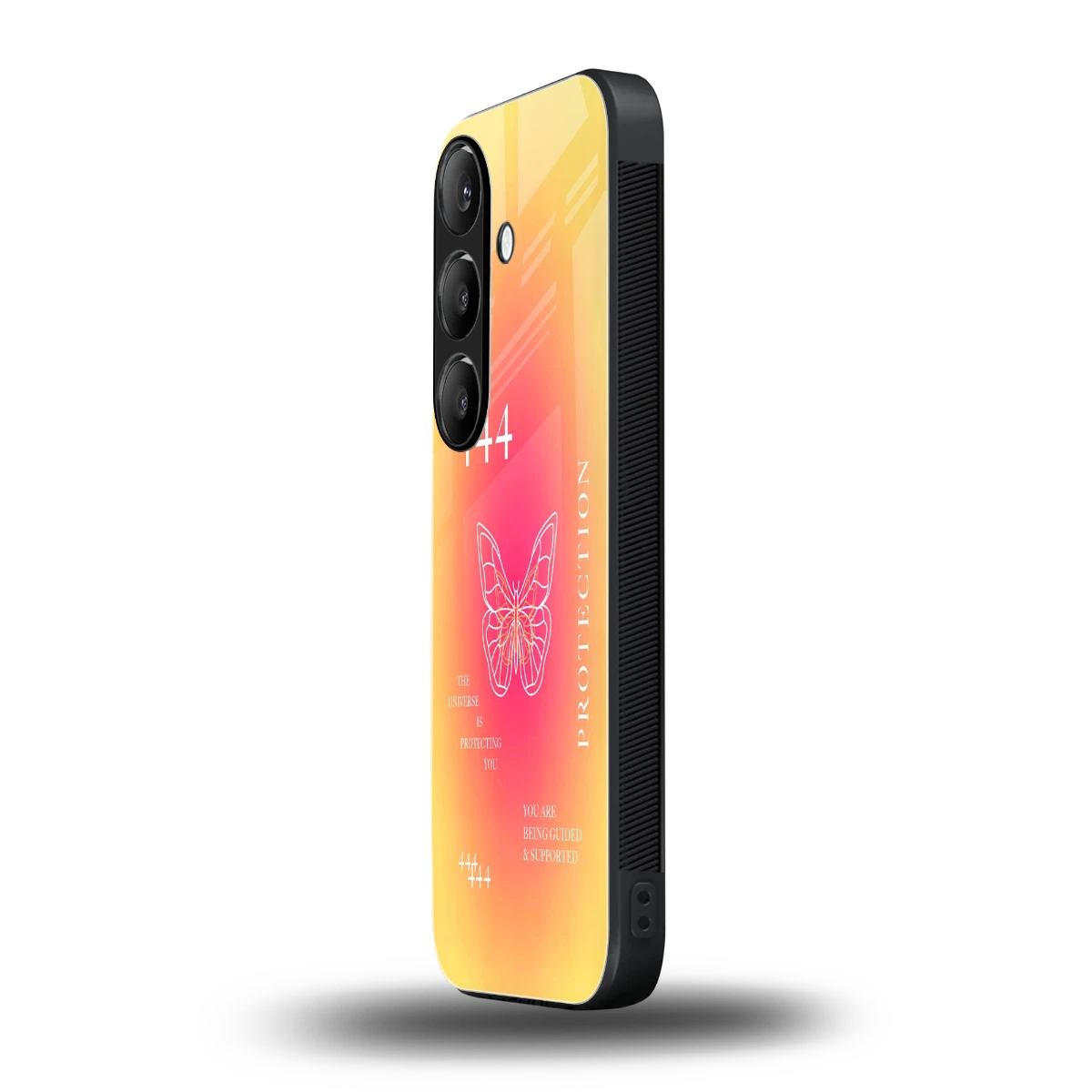 Radiant 444 samsung galaxy s25 mobile cover | shockproof glass phone case