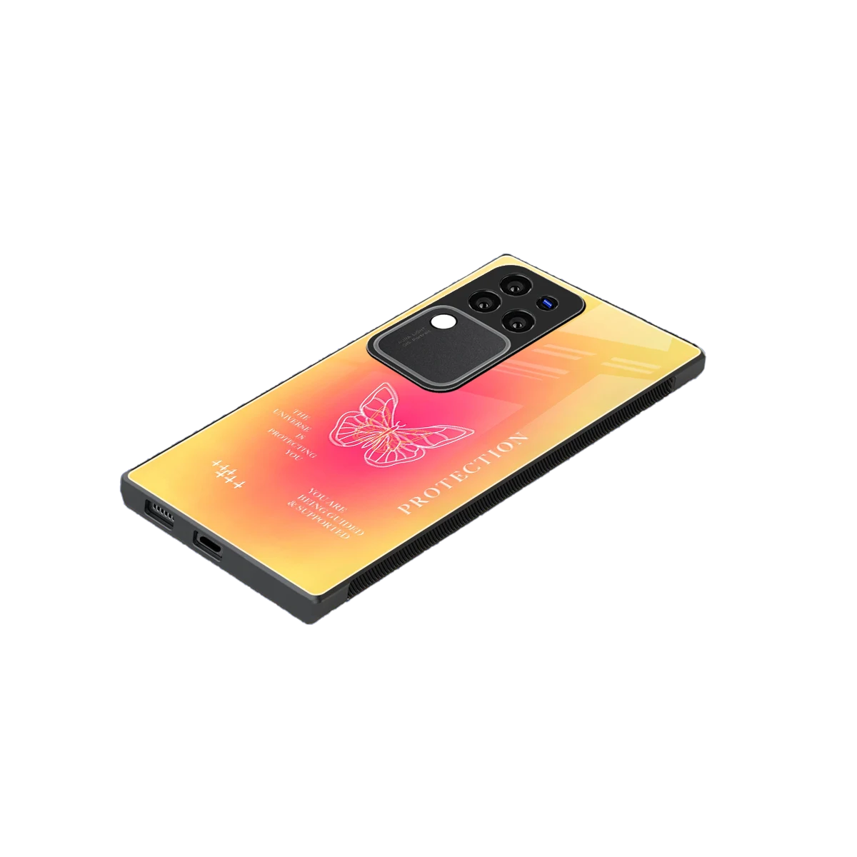 Radiant 444 stylish phone case forvivo v30 pro | glossy glass and slim fit