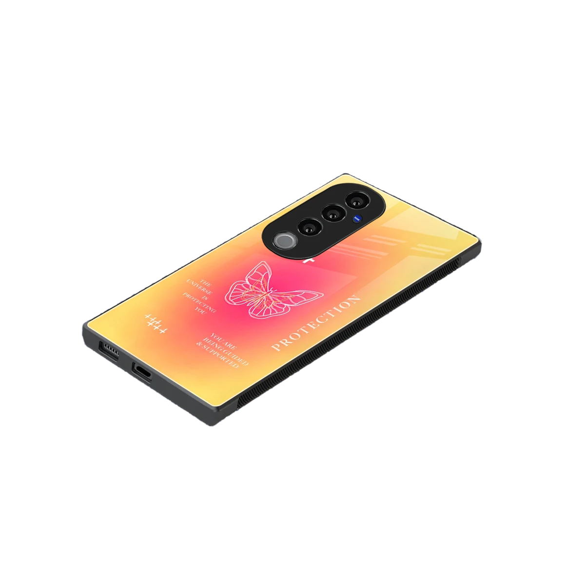 Radiant 444 stylish phone case for vivo v40 pro | glossy glass and slim fit