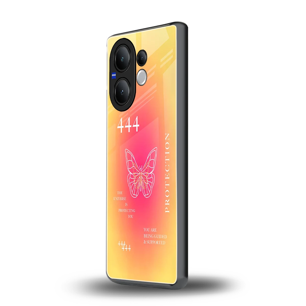 Radiant 444 vivo v60 mobile cover | shockproof glass phone case
