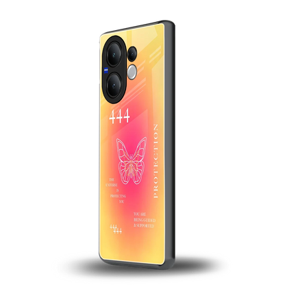 Radiant 444 vivo v60 mobile cover | shockproof glass phone case