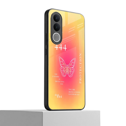 Radiant 444 vivo v70 fe mobile cover | shockproof glass phone case