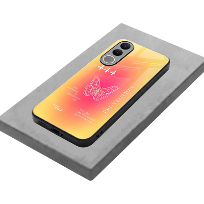Radiant 444 stylish phone case for vivo v70 fe | glossy glass and slim fit