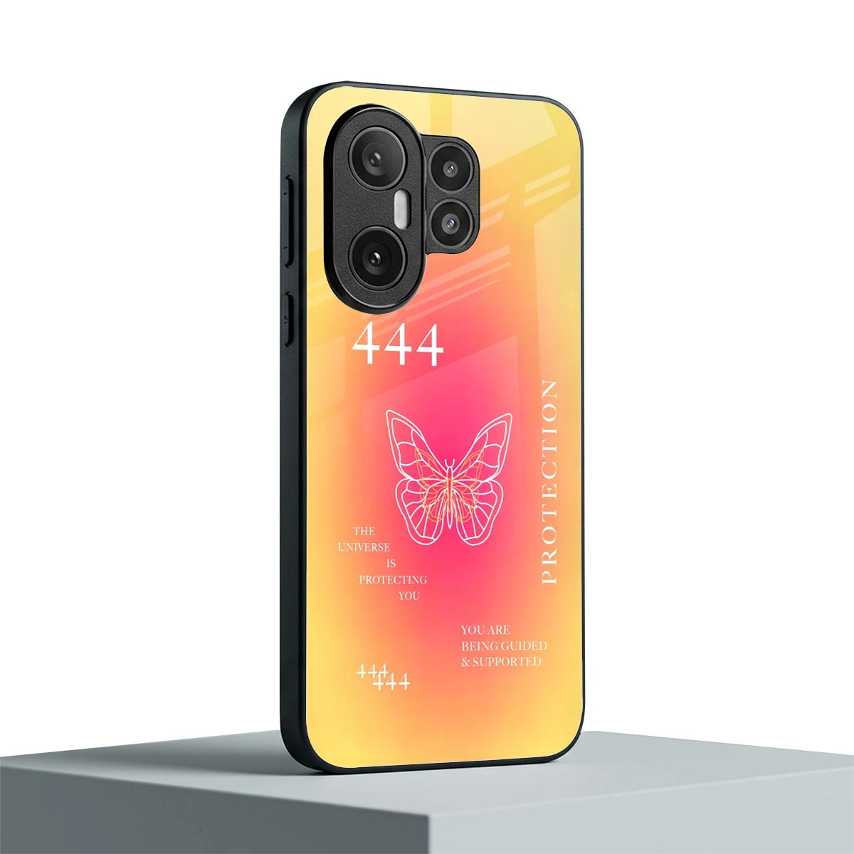 Radiant 444 vivo x200 fe mobile cover | shockproof glass phone case