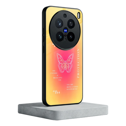 Radiant 444 vivo x200 pro mobile cover | shockproof glass phone case