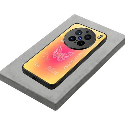 Radiant 444 stylish phone case for vivo x200 pro | glossy glass and slim fit