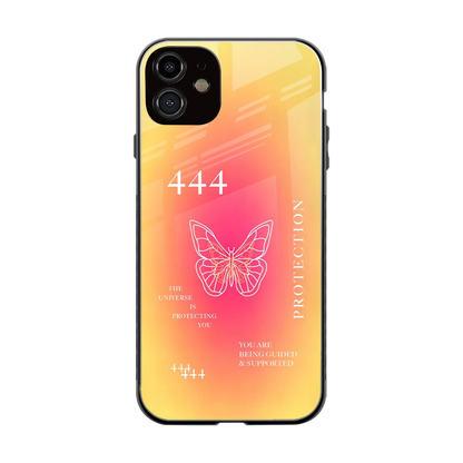 Radiant 444 back phone cover | glass case for iphone 11