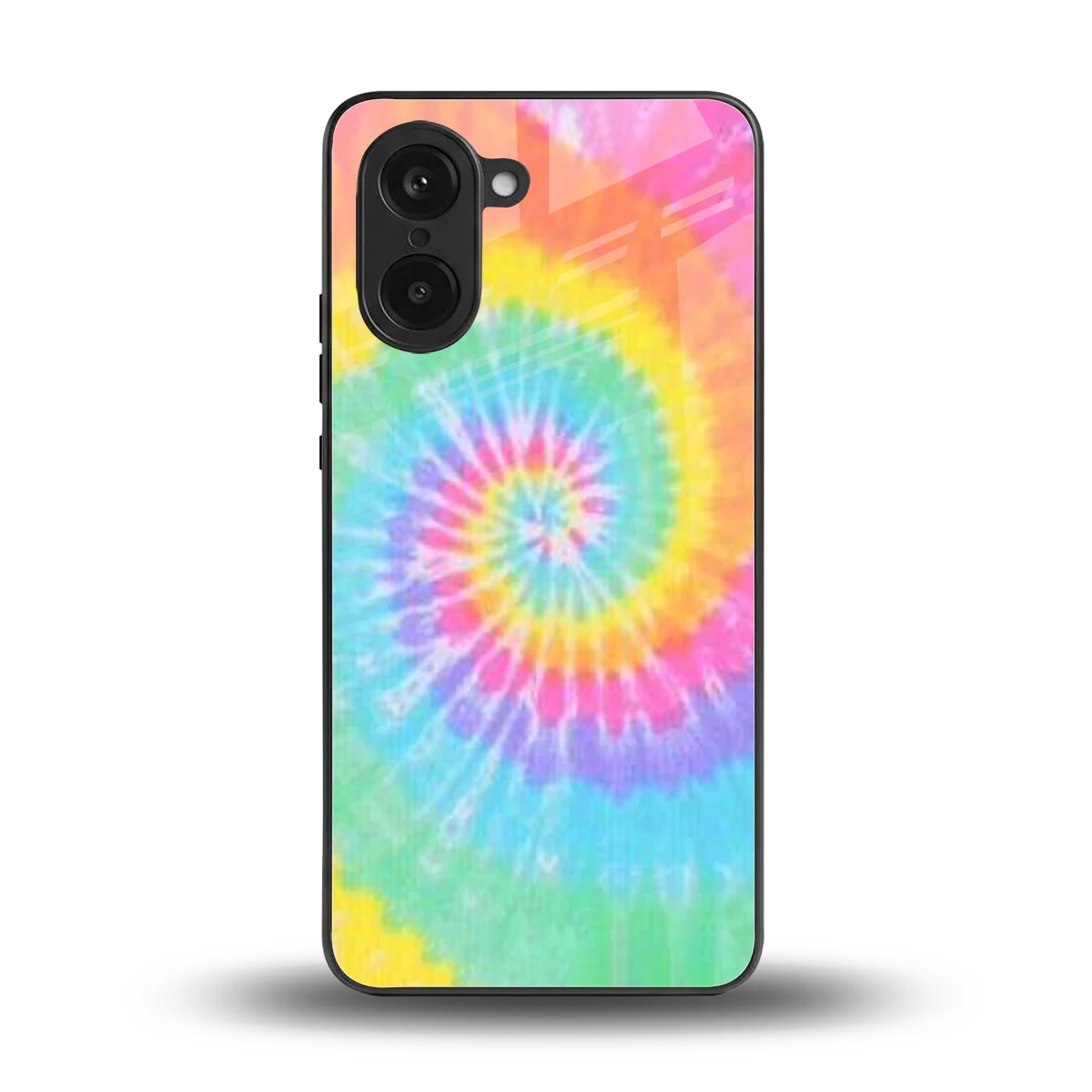 Rainbow back phone cover | glass case for oneplus nord ce5 5g