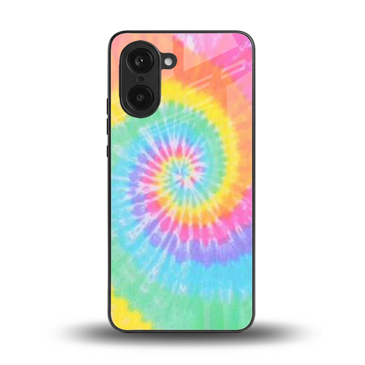 Rainbow back phone cover | glass case for oneplus nord ce5 5g