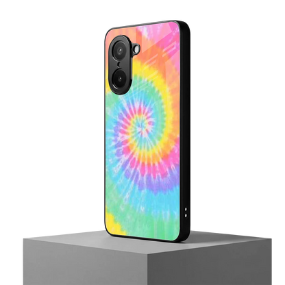Rainbow oneplus nord ce5 5g mobile cover | shockproof glass phone case