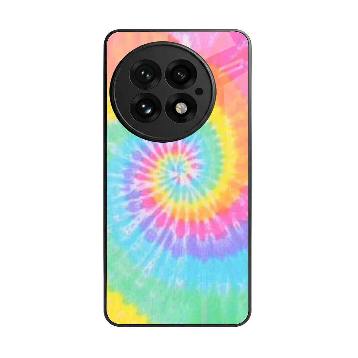 Rainbow back phone cover | glass case for oneplus 13