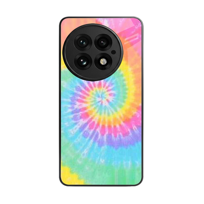 Rainbow back phone cover | glass case for oneplus 13