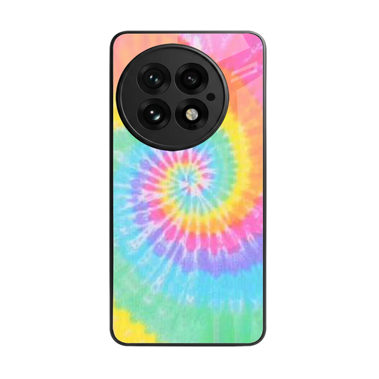 Rainbow back phone cover | glass case for oneplus 13
