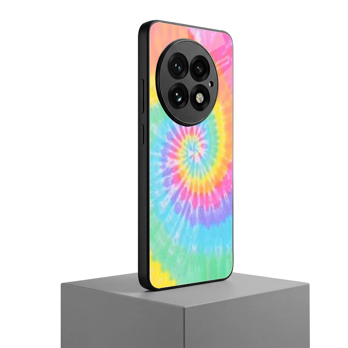 Rainbow oneplus 13 mobile cover | shockproof glass phone case