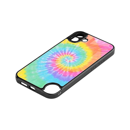 Rainbow stylish phone case for cmf nothing phone 1 | glossy glass and slim fit