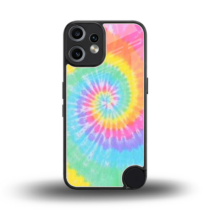 Rainbow back phone cover | glass case for cmf nothing phone 2 pro