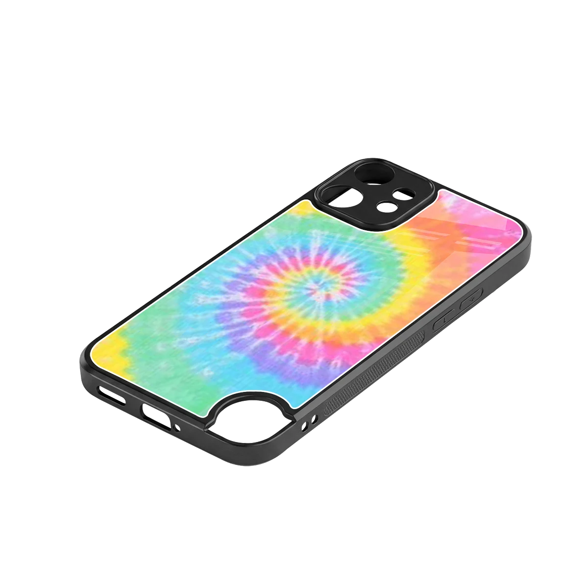 Rainbow stylish phone case for cmf nothing phone 2 pro | glossy glass and slim fit