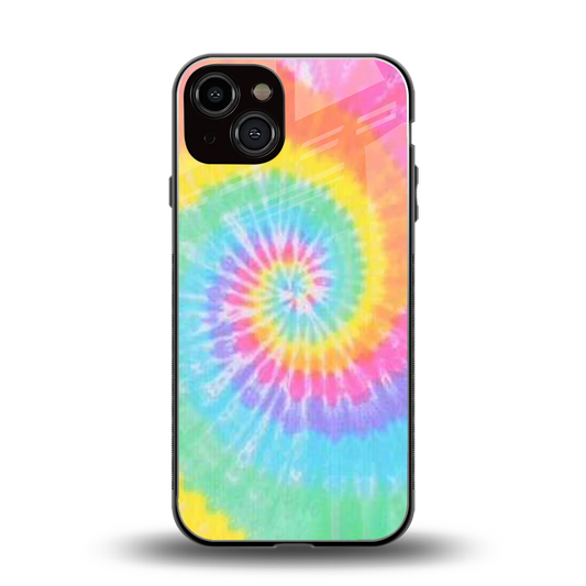 Rainbow back phone cover | glass case for iphone 14