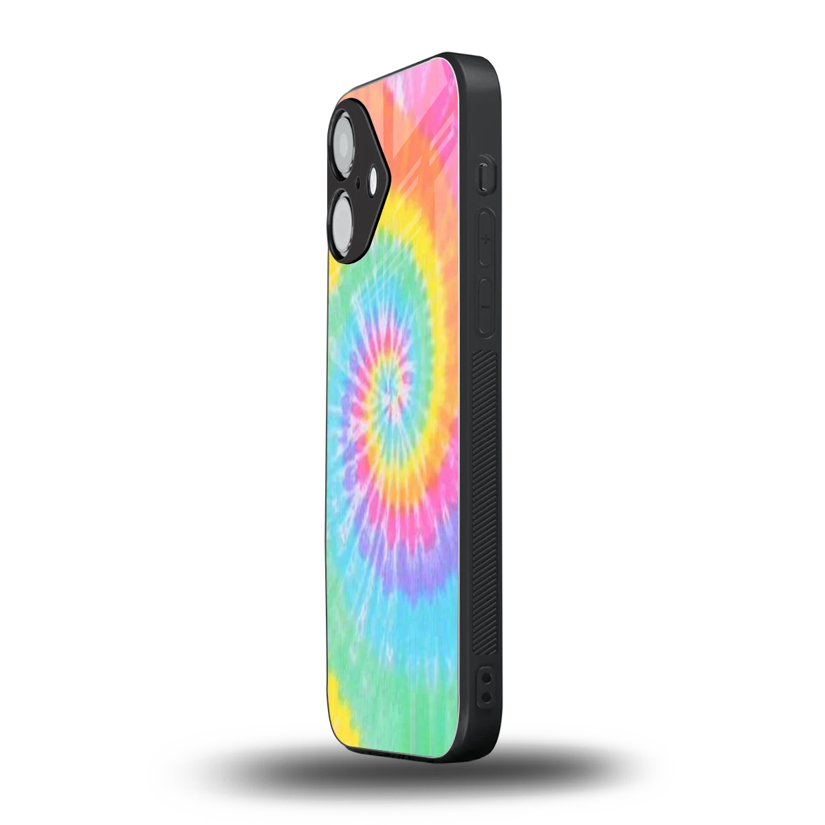 Rainbow iPhone 16 mobile cover | shockproof glass phone case