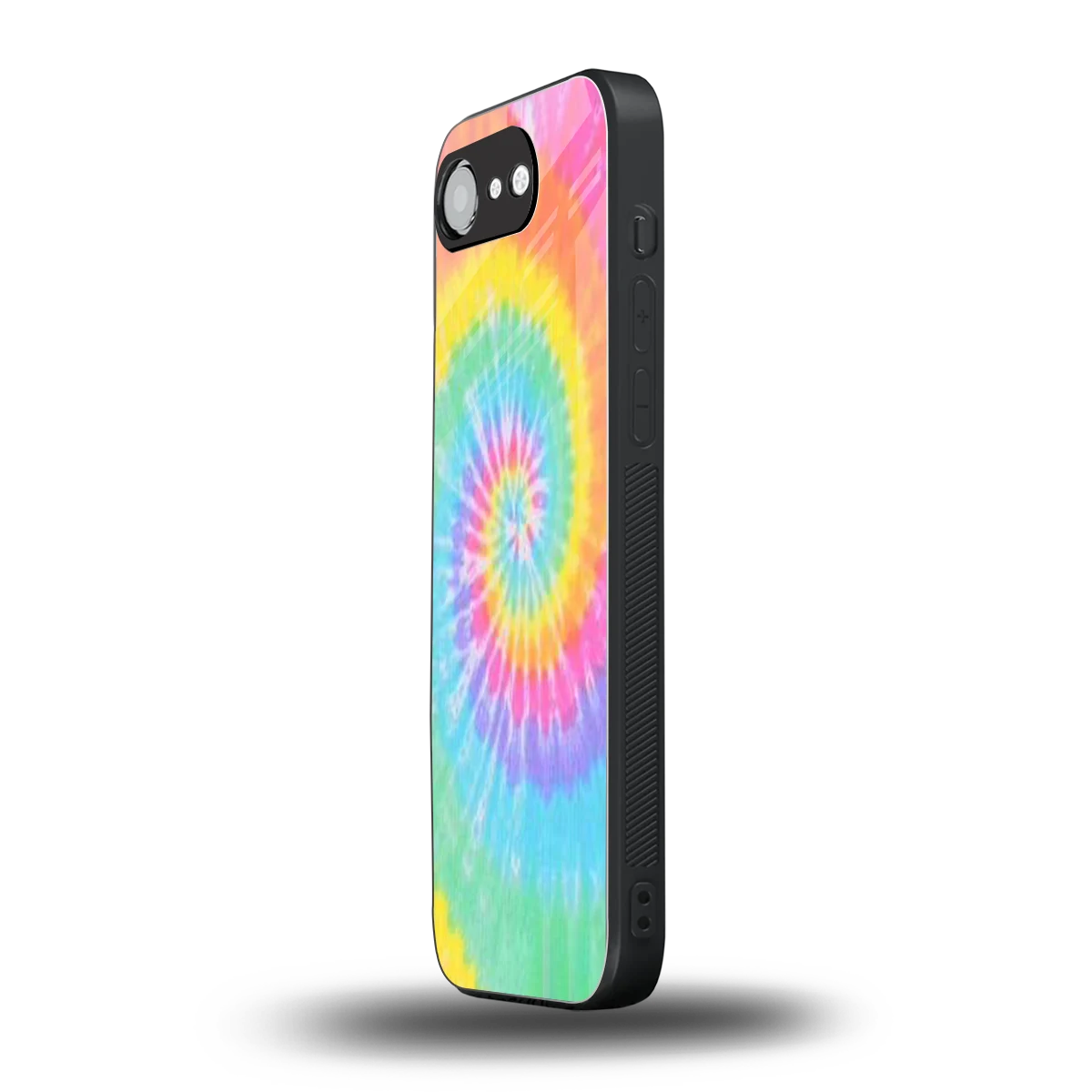 Rainbow iphone 16e mobile cover | shockproof glass phone case