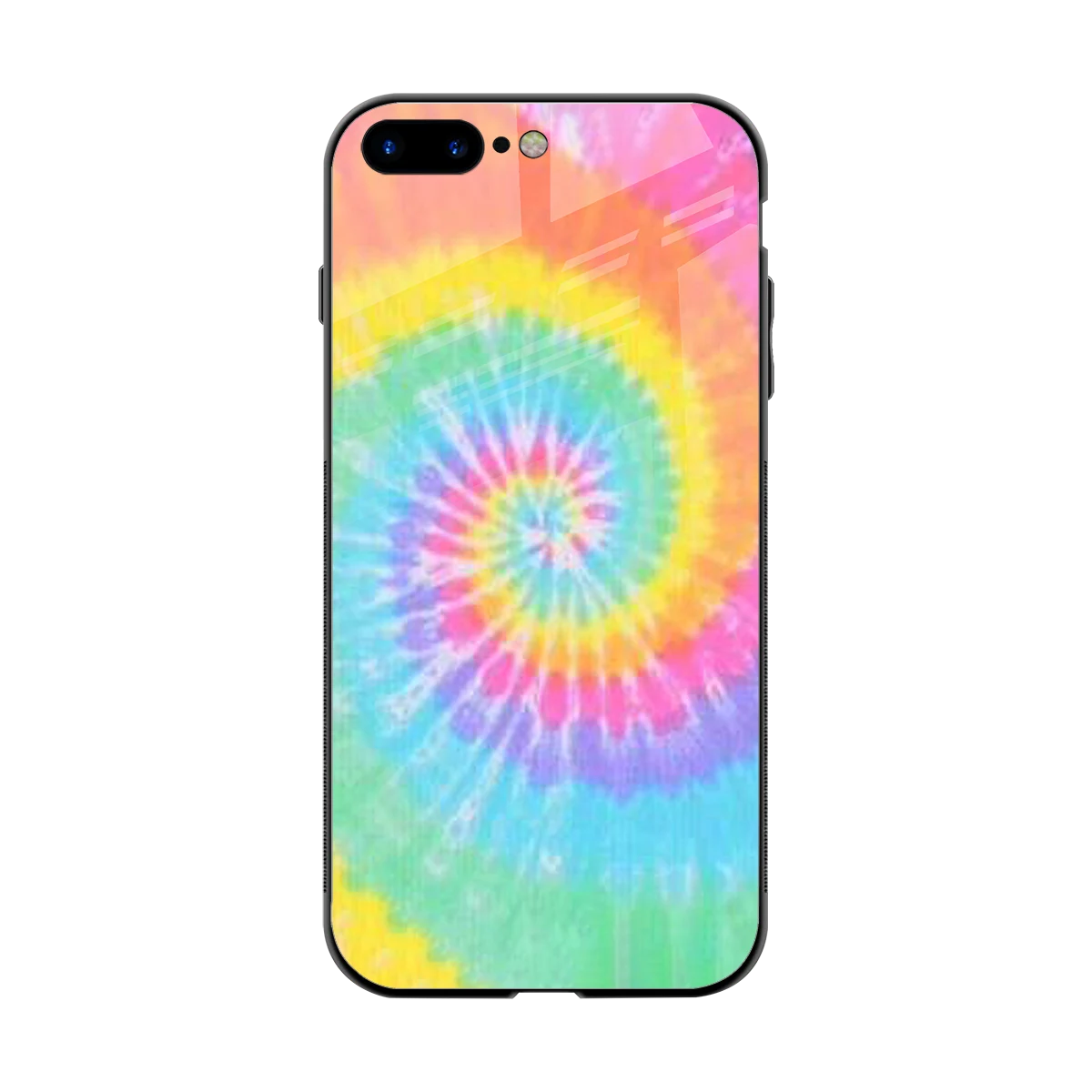 Rainbow back phone cover | glass case for iphone 8 plus