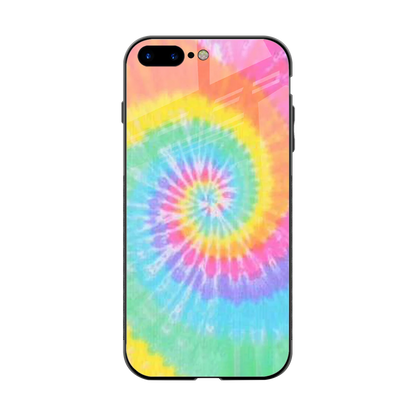 Rainbow back phone cover | glass case for iphone 8 plus
