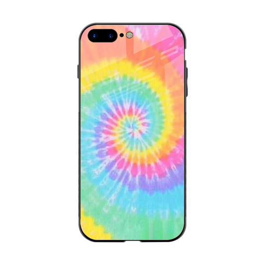 Rainbow back phone cover | glass case for iphone 8 plus