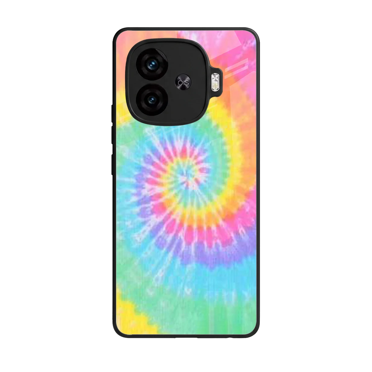 Rainbow back phone cover | glass case for iqoo neo 10r 5g