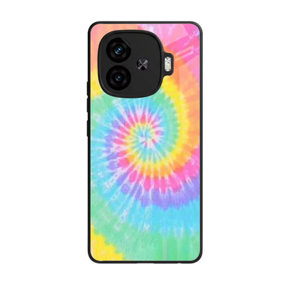 Rainbow back phone cover | glass case for iqoo neo 10r 5g