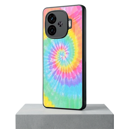 Rainbow iqoo neo 10r 5g mobile cover | shockproof glass phone case