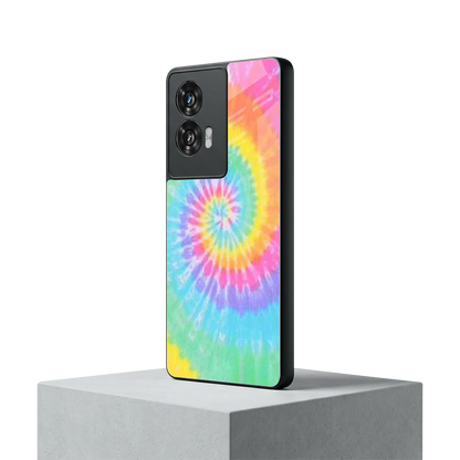 Rainbow motorola edge 50 fusion mobile cover | shockproof glass phone case