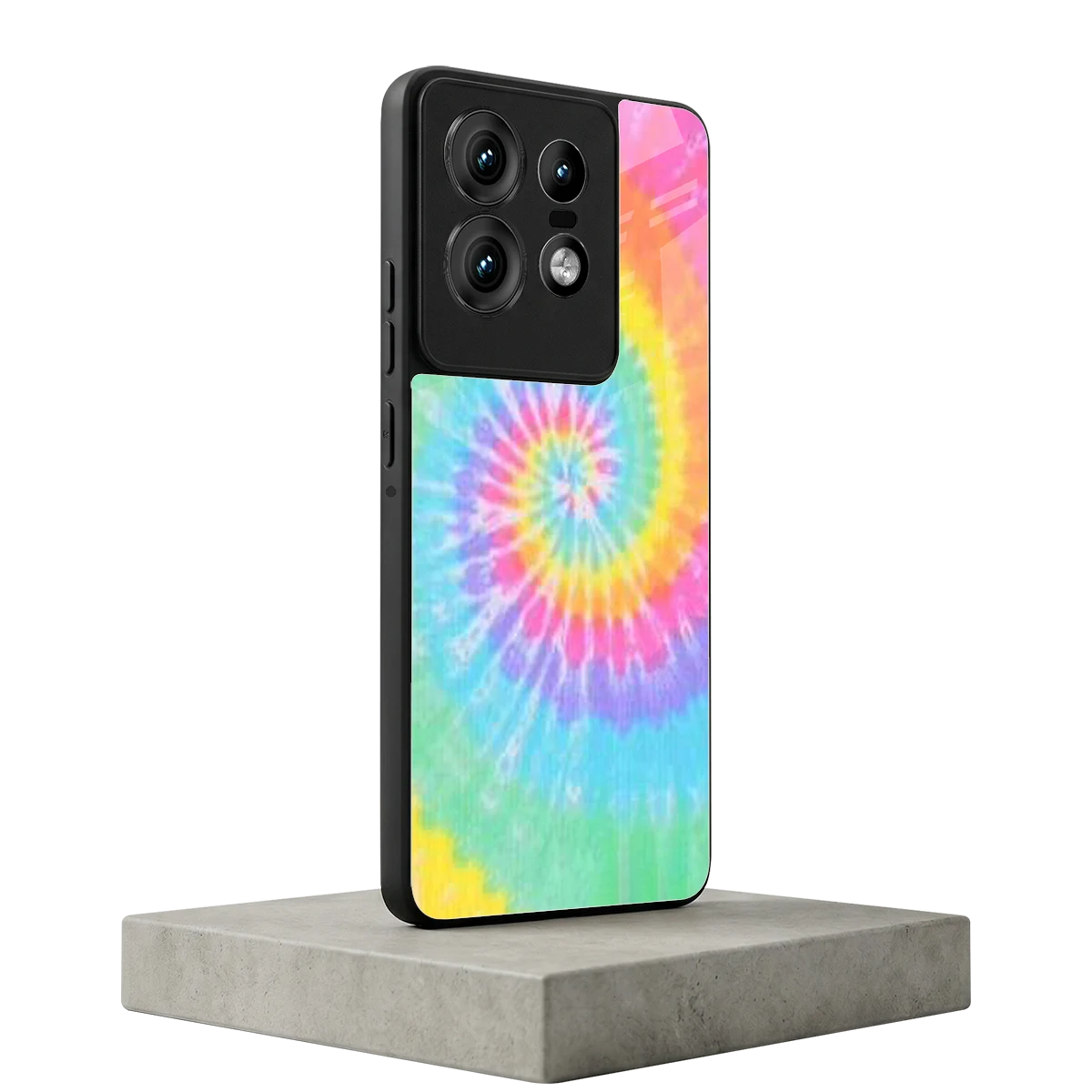 Rainbow motorola edge 50 pro mobile cover | shockproof glass phone case