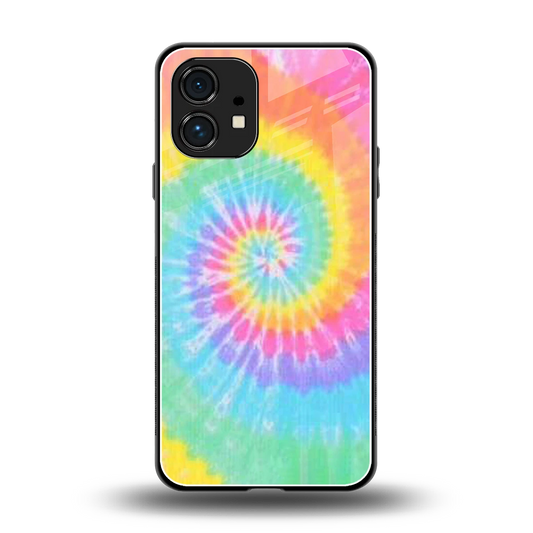 Rainbow back phone cover | glass case for nothing phone 1