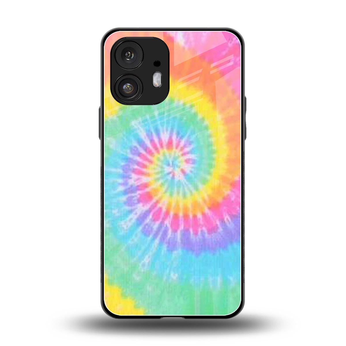 Rainbow back phone cover | glass case for nothing phone 2